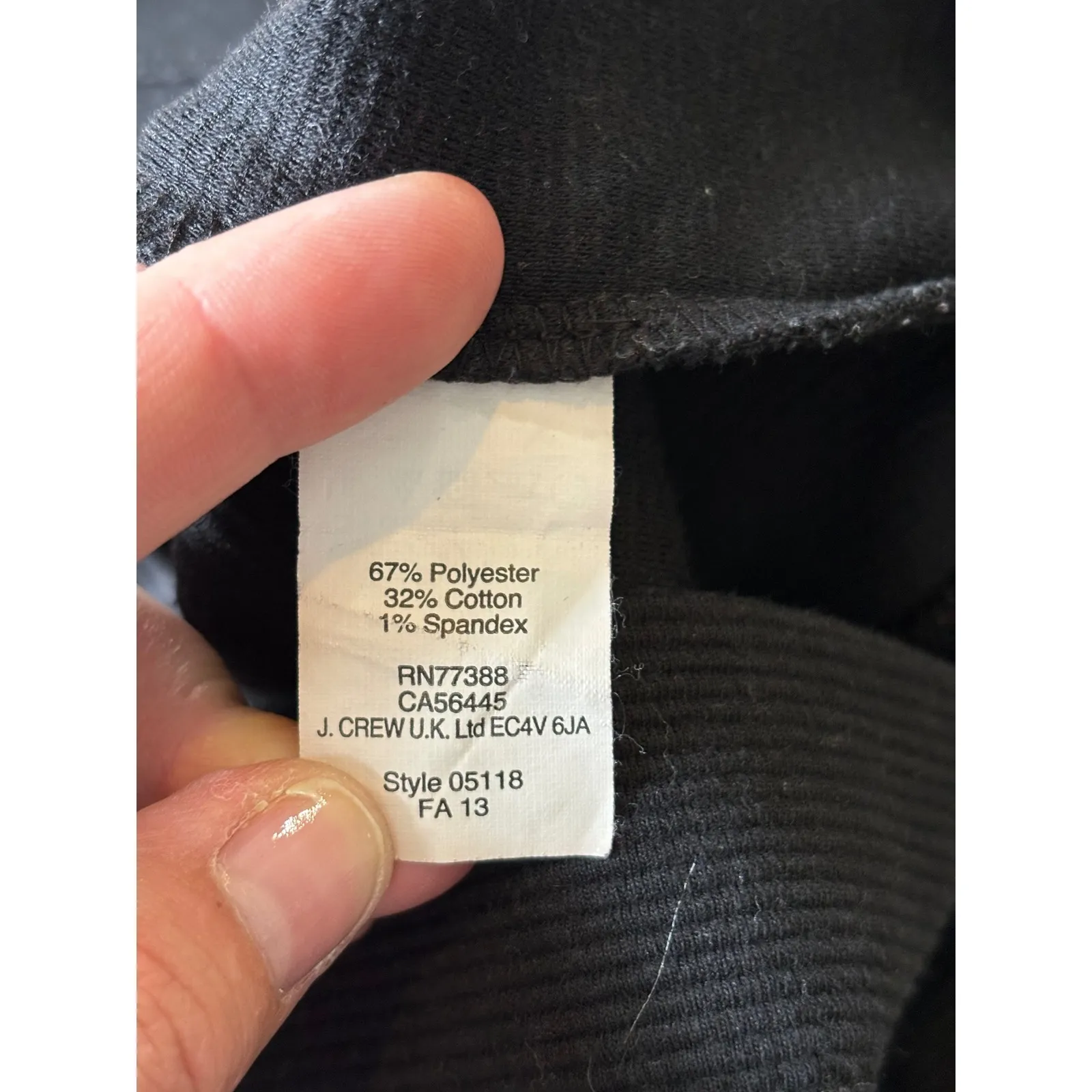 Madewell Black Pencil‎ Skirt Career Office Wear Classic Fitted Size M - Image 4