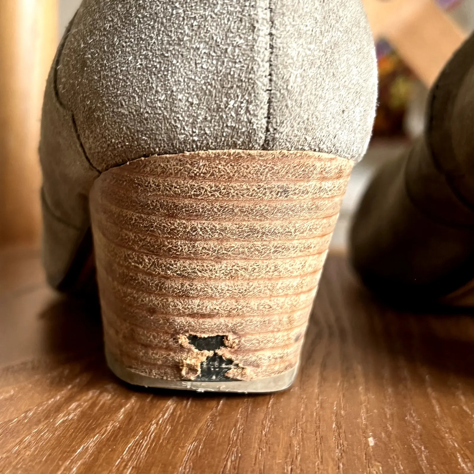 Isabel Marant Dicker Suede Ankle Boots Booties Size 36 Tan Western - Image 8