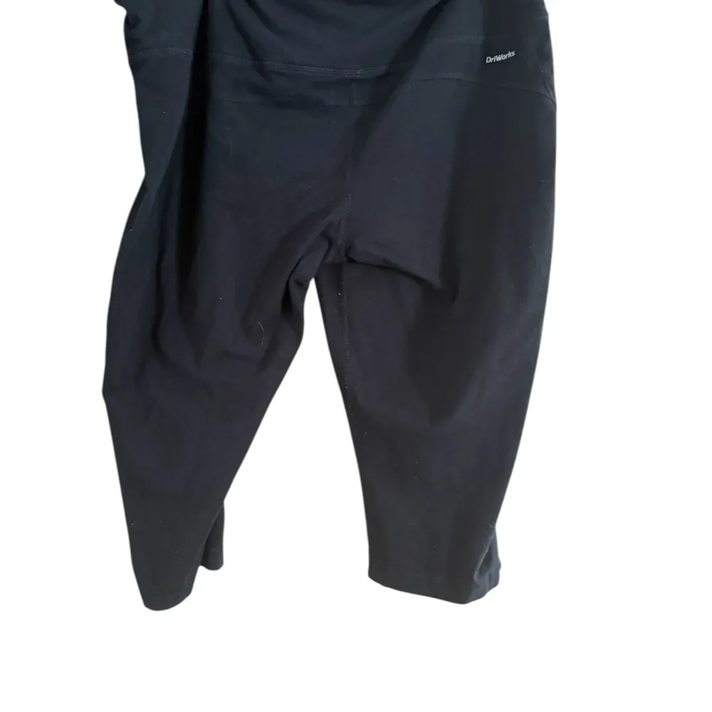 Athletic Works Black Stretch Mid Calf Capris - Image 9