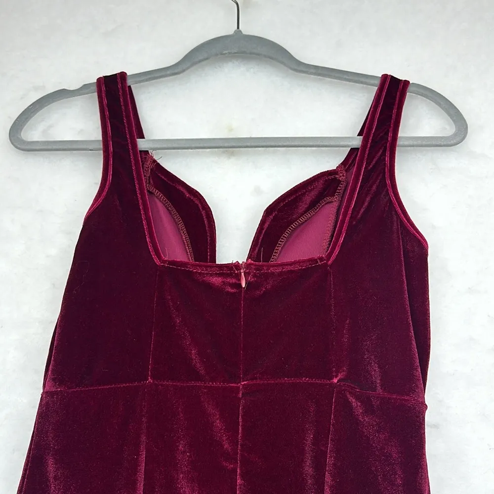 Velvet BURGUNDY V - Image 6