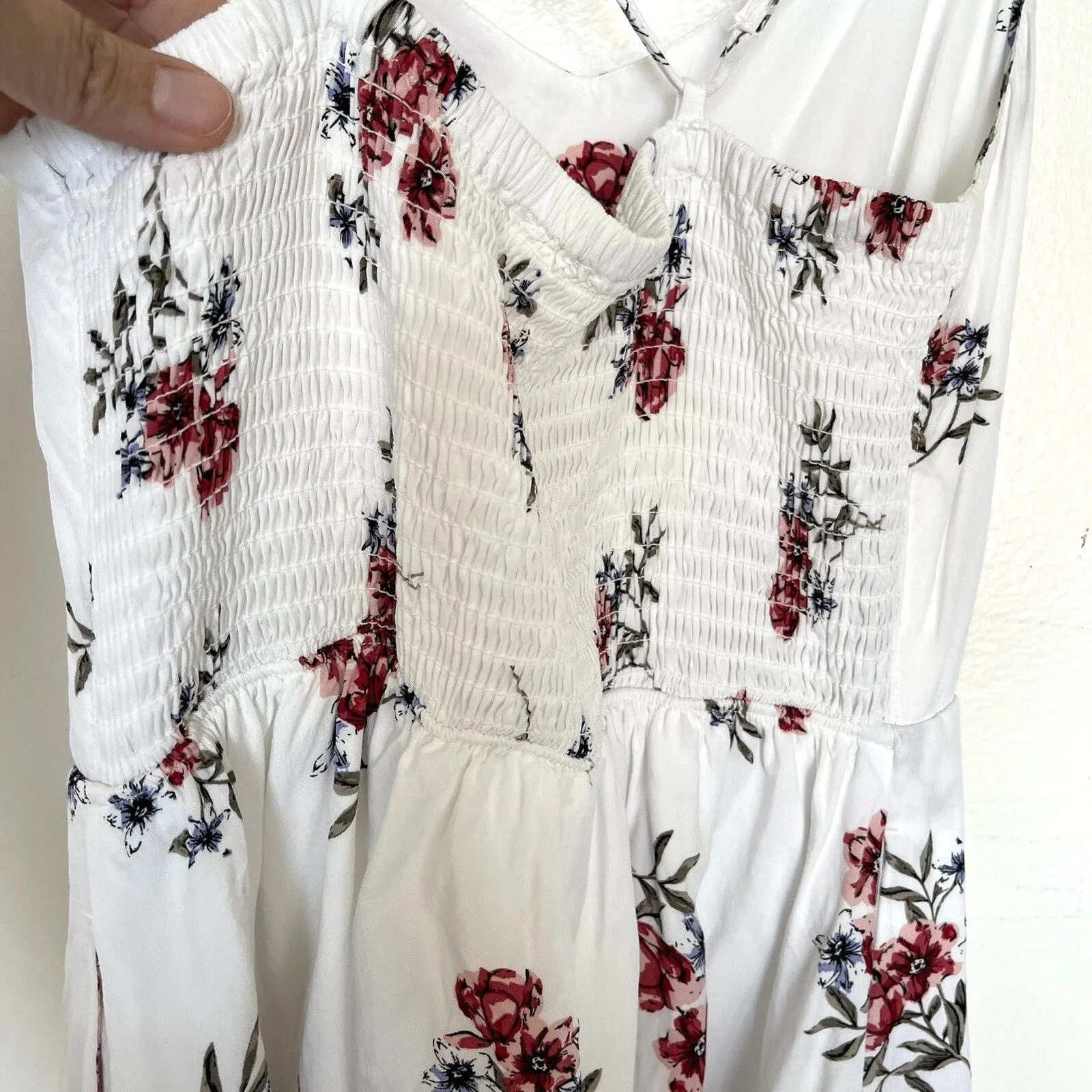 Garage Womens Dress Sz XS Floral Skater Mini Soft Girl Romantic Feminine Boho - Image 8