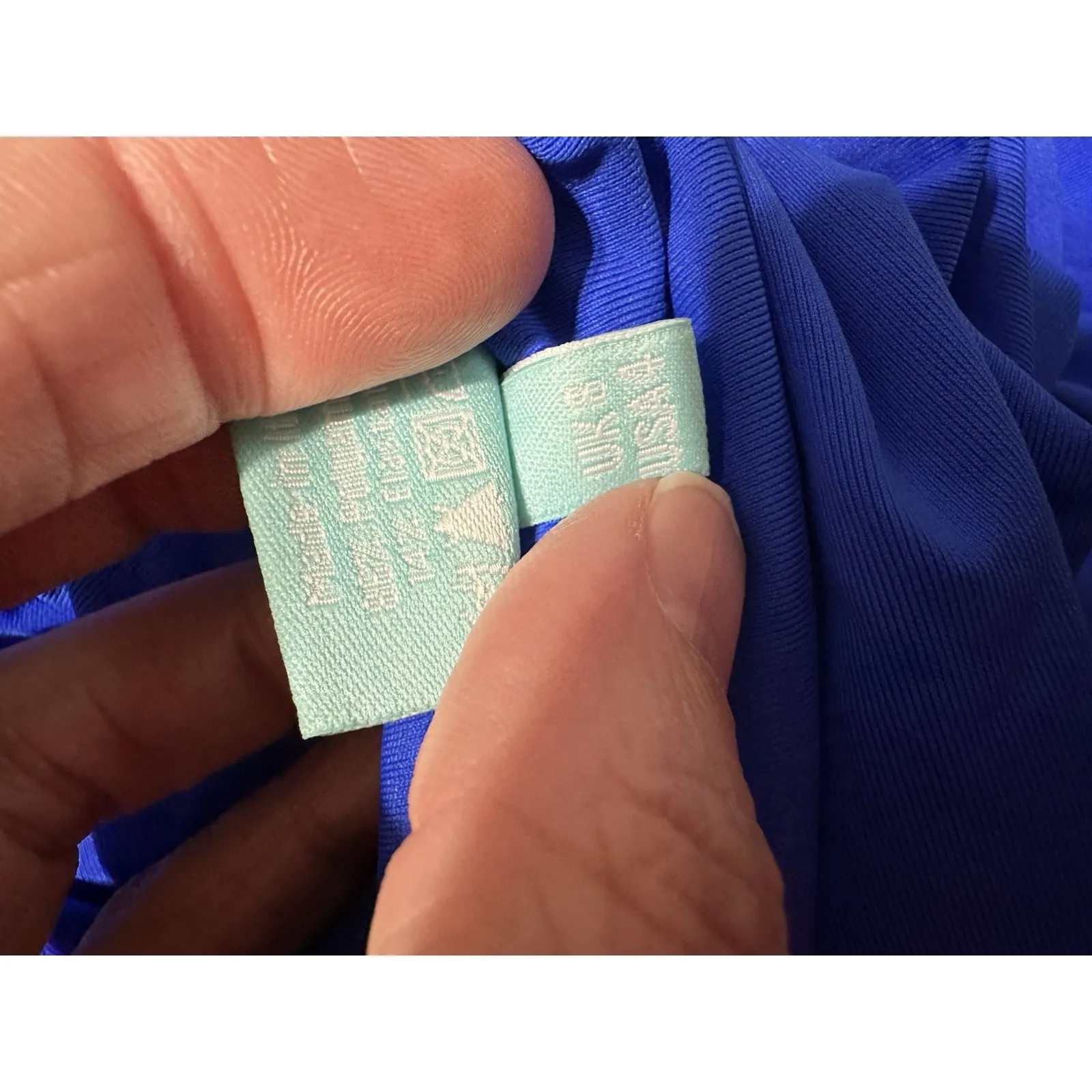 Melissa Odabash Como Strapless Blue Swimsuit EUC Size 4 - Image 6