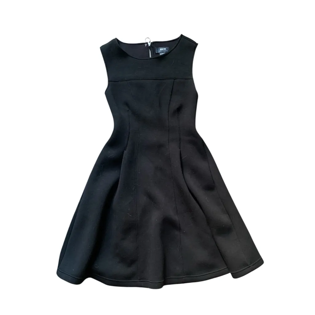 Maeve by Anthropologie Black Sleeveless Swing Dress XS - Image 3