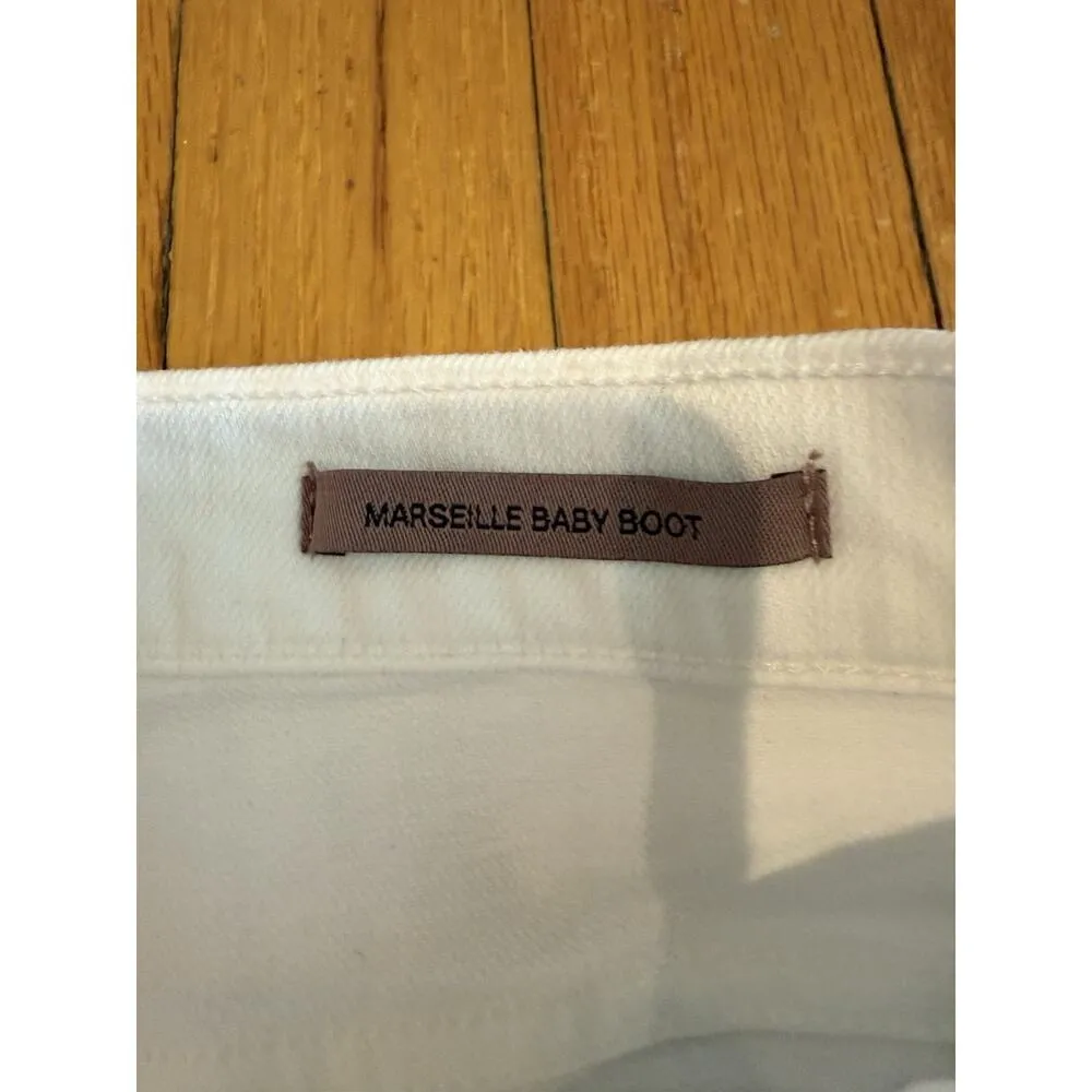 Johnny Was Marseille Baby Boot Jeans JW1011CN8 White Size 32 New w/ Defect - Image 6