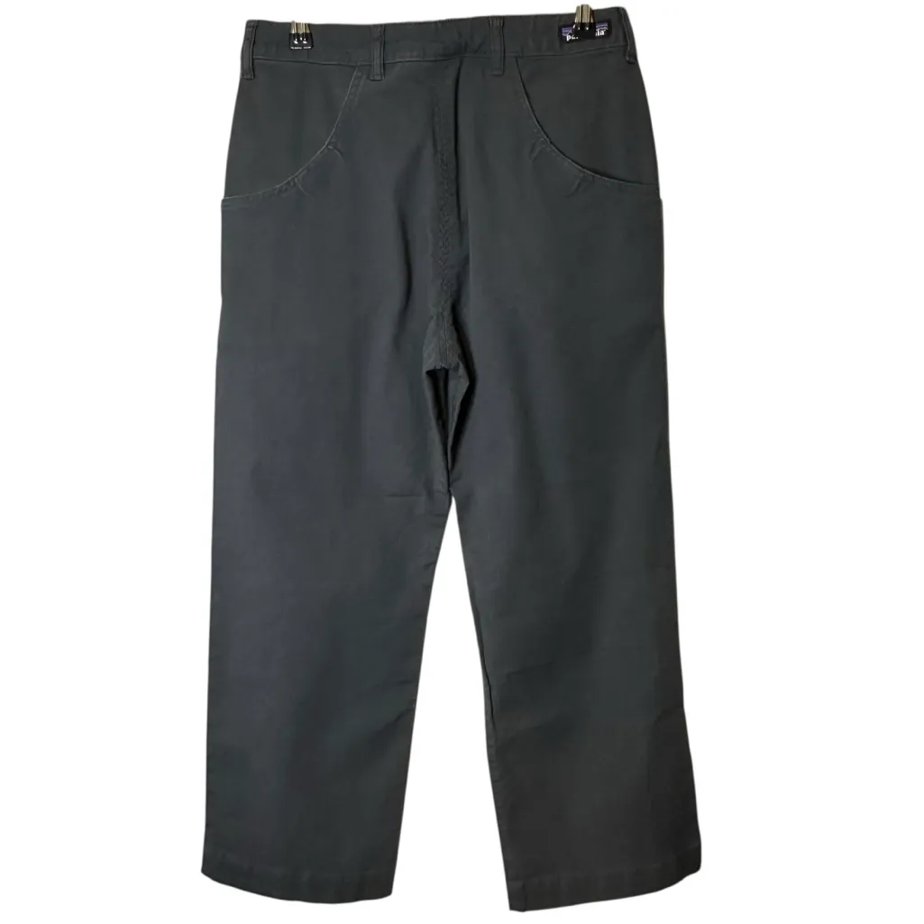 Patagonia Stand-Up Cropped Pants Organic Cotton Spandex Canvas #55335 Size 6‎ - Image 5