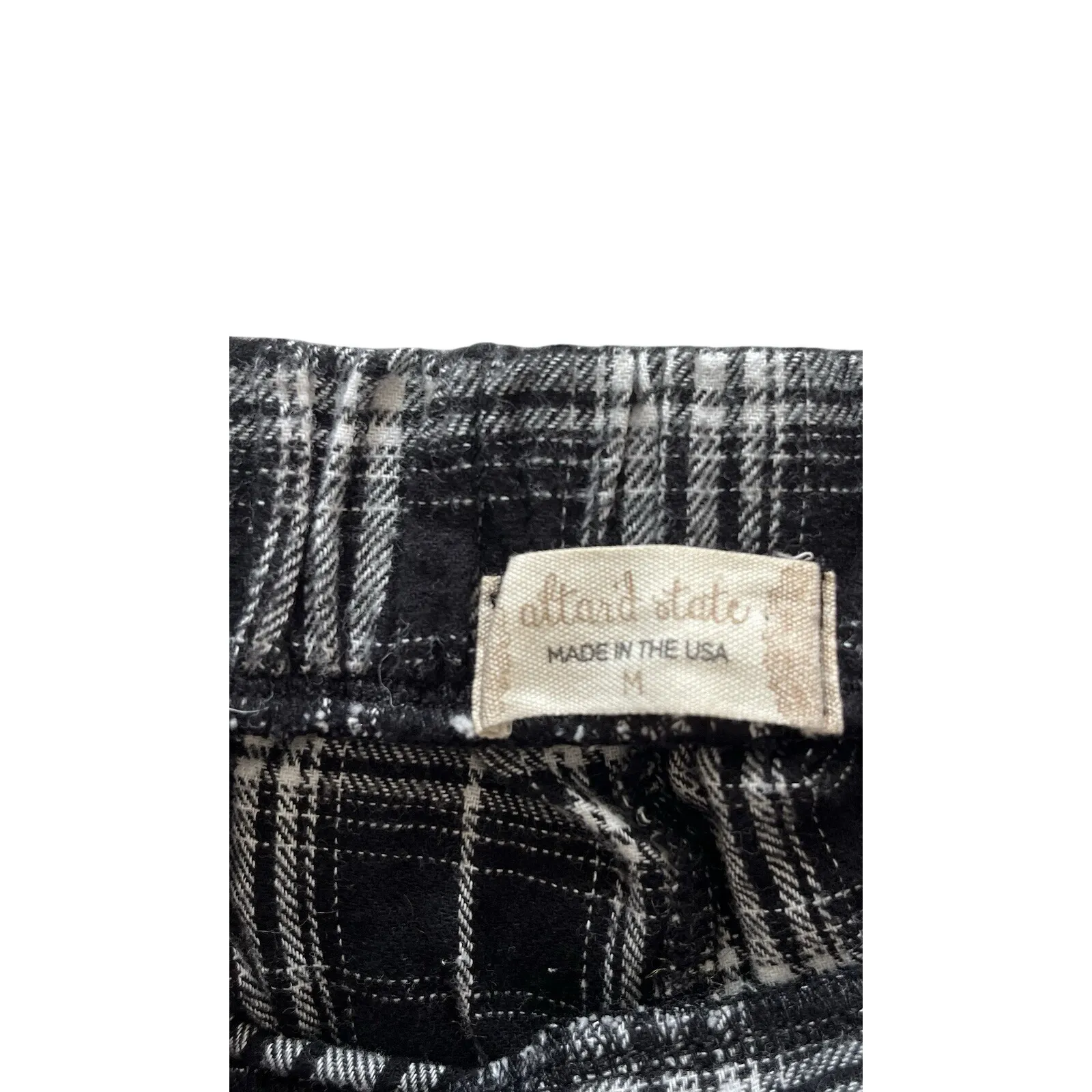 Altar'd State Shorts Womens Black white Sz M Stripes Pockets‎ Casual - Image 2