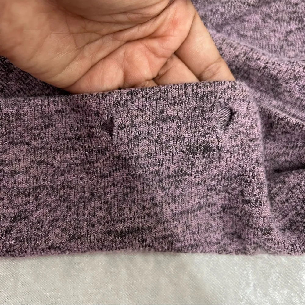 Lightweight medium Pullover cowl neck by Ultra Flirt.size kangaroo pocket FLAWED - Image 12