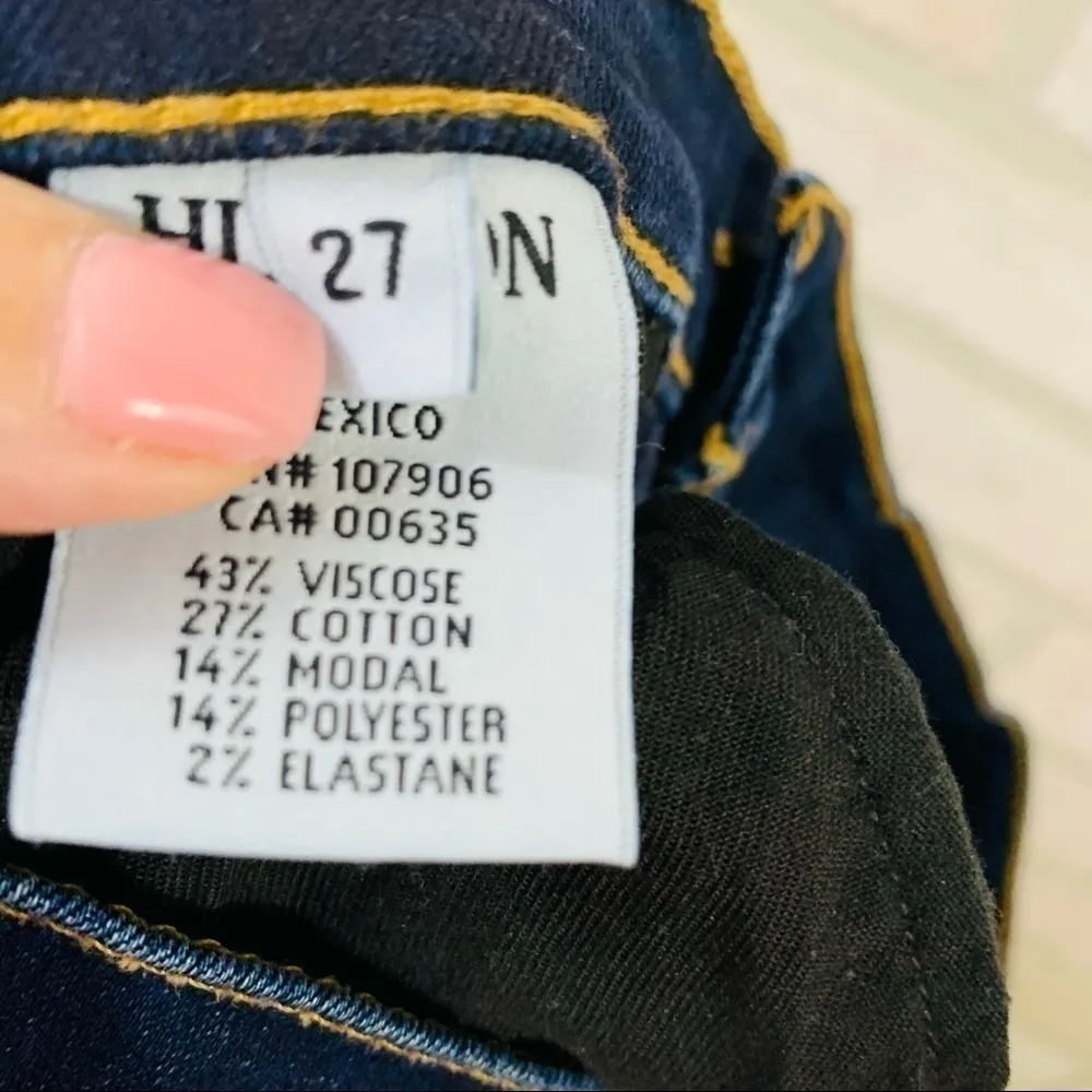 Hudson Colette Midrise Skinny Jeans in Voyager Wash Size 27 - Image 11