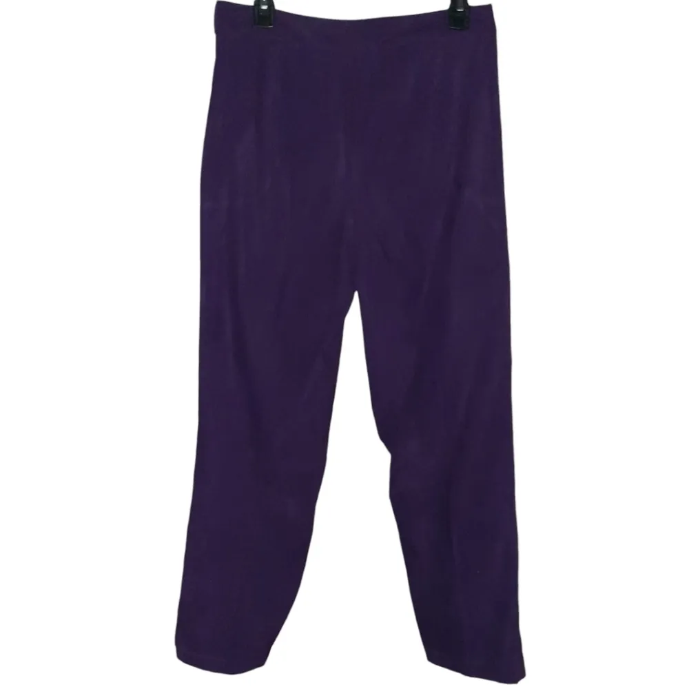 Jaclyn Smith  Classic Purple Pants Size 10 - Image 2