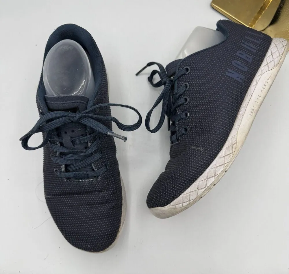 NOBULL Blue Trainers US Women’s Size 9.5 / Men's 8 Cross Fit Training Sh… - Image 1