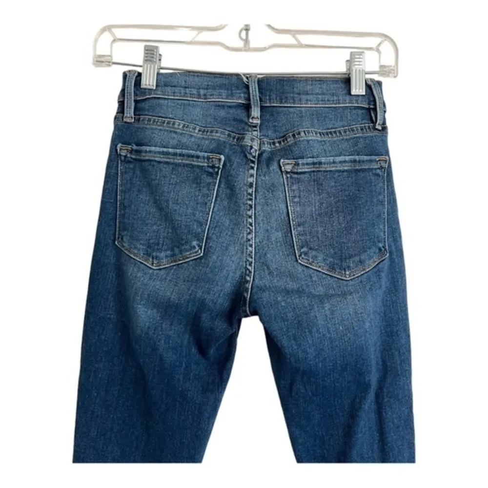 Frame Le Skinny de Jeanne Triangle Hem Jeans Size 25 - Image 6