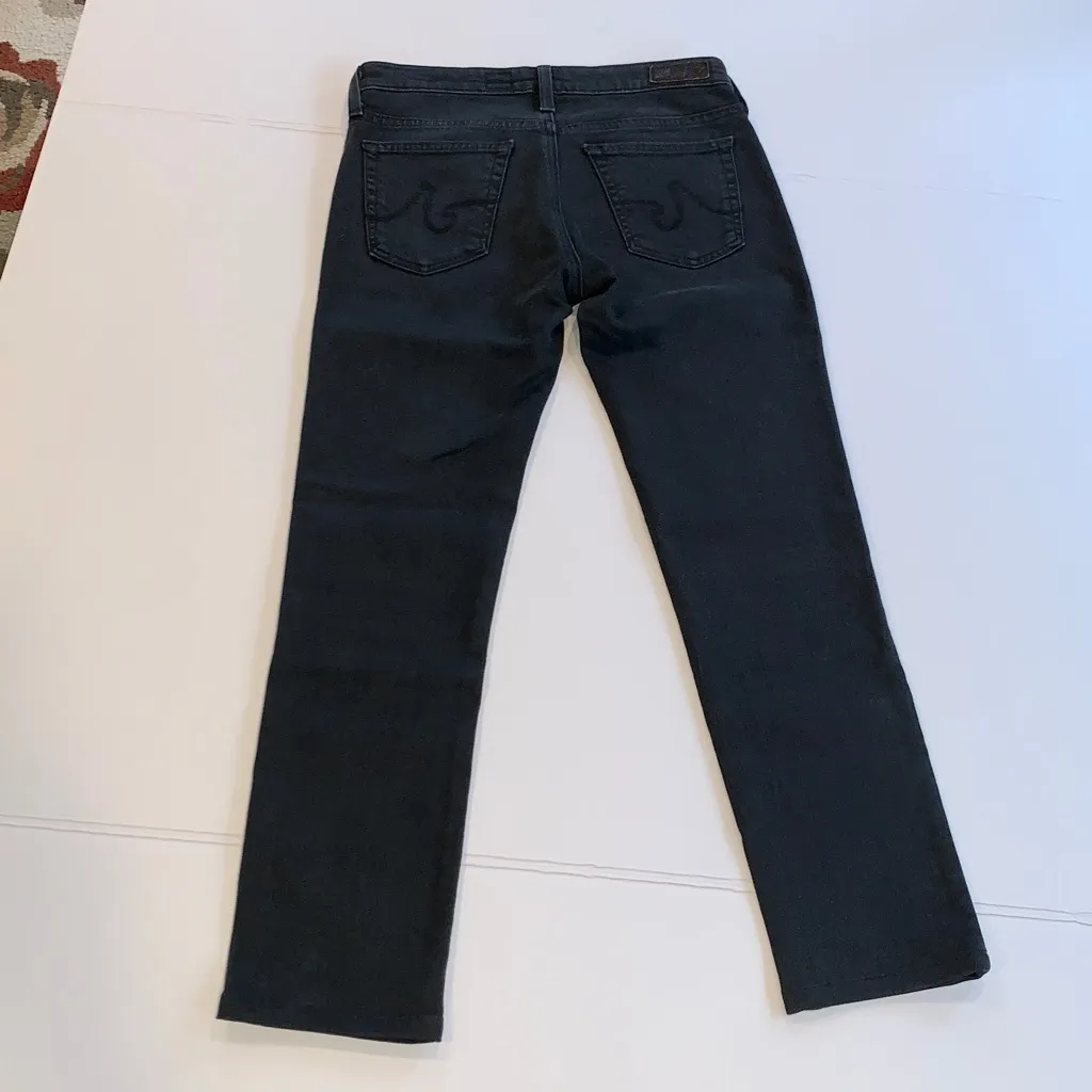 AG Adriano Goldschmied Black the Stilt Cigarette Leg Stretch Jeans Women’s 26 - Image 7