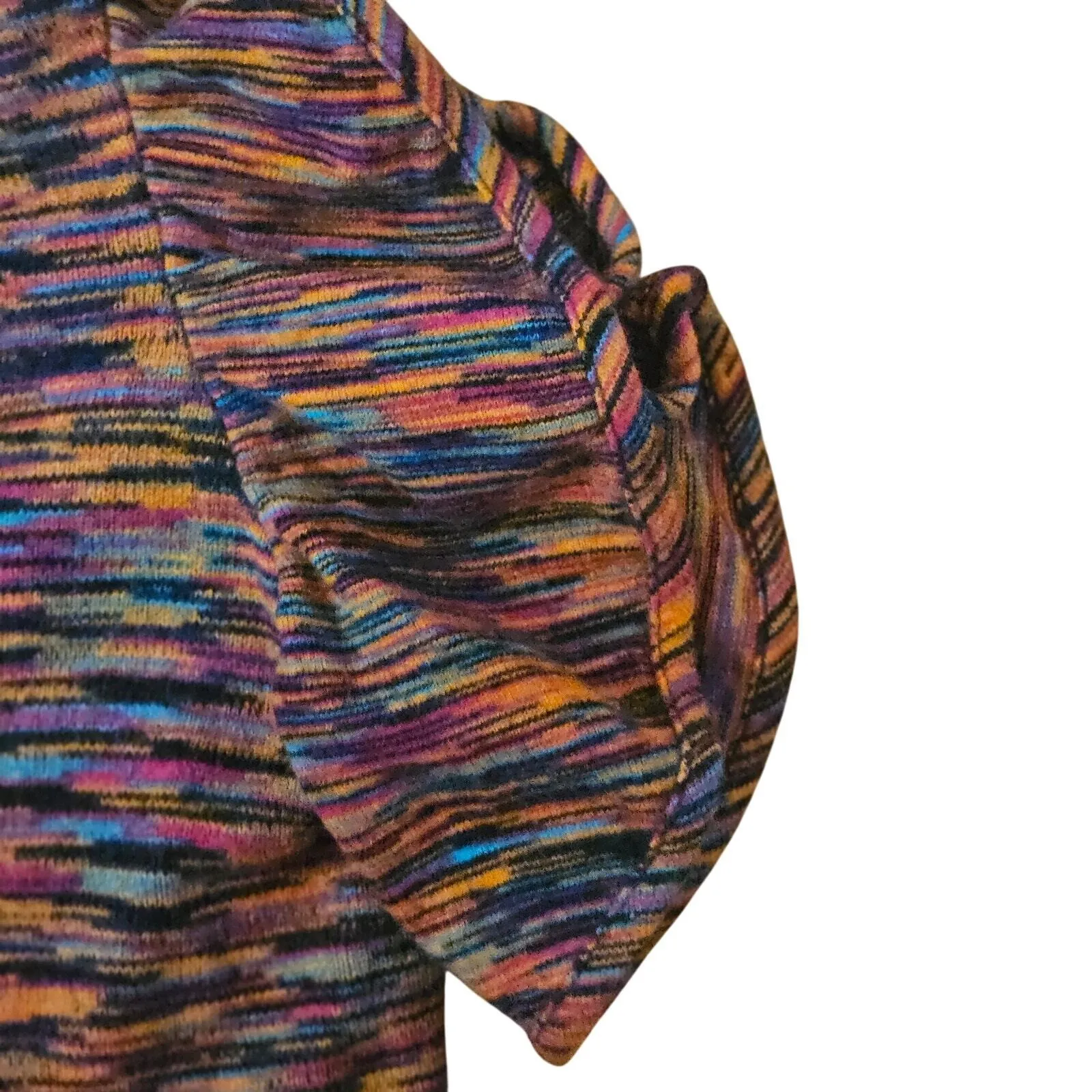 Anthropologie Women Ruby Flutter Sleeves Top Knit Sweater‎ Vest Top SZ M - Image 5