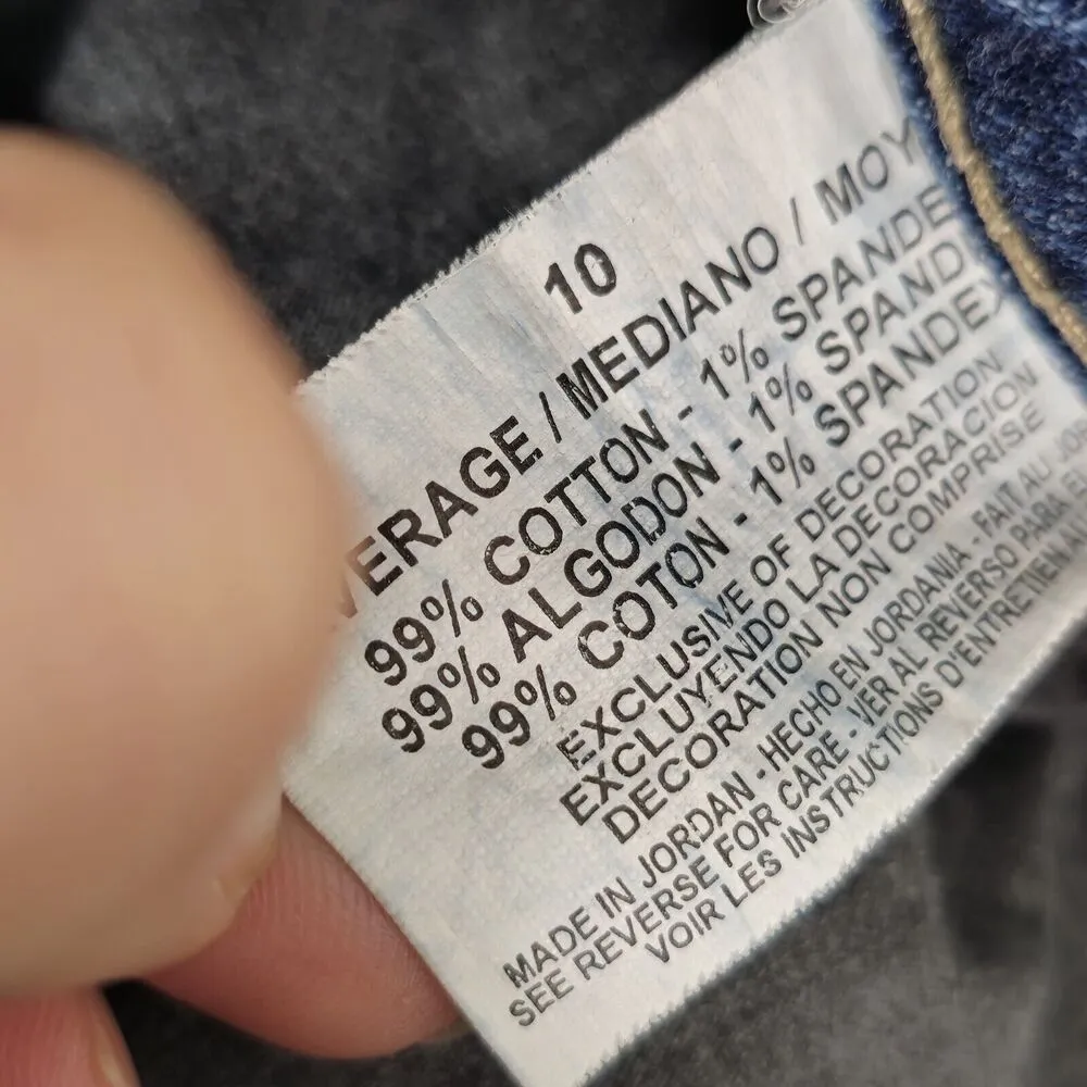 Nine West Jeans Women's Size 10 Average Waist 29 Flap Pockets Stretch - Image 9