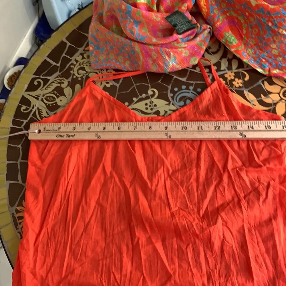 RALPH LAUREN CHIFFON LINED TOP Sz: XS - Image 5