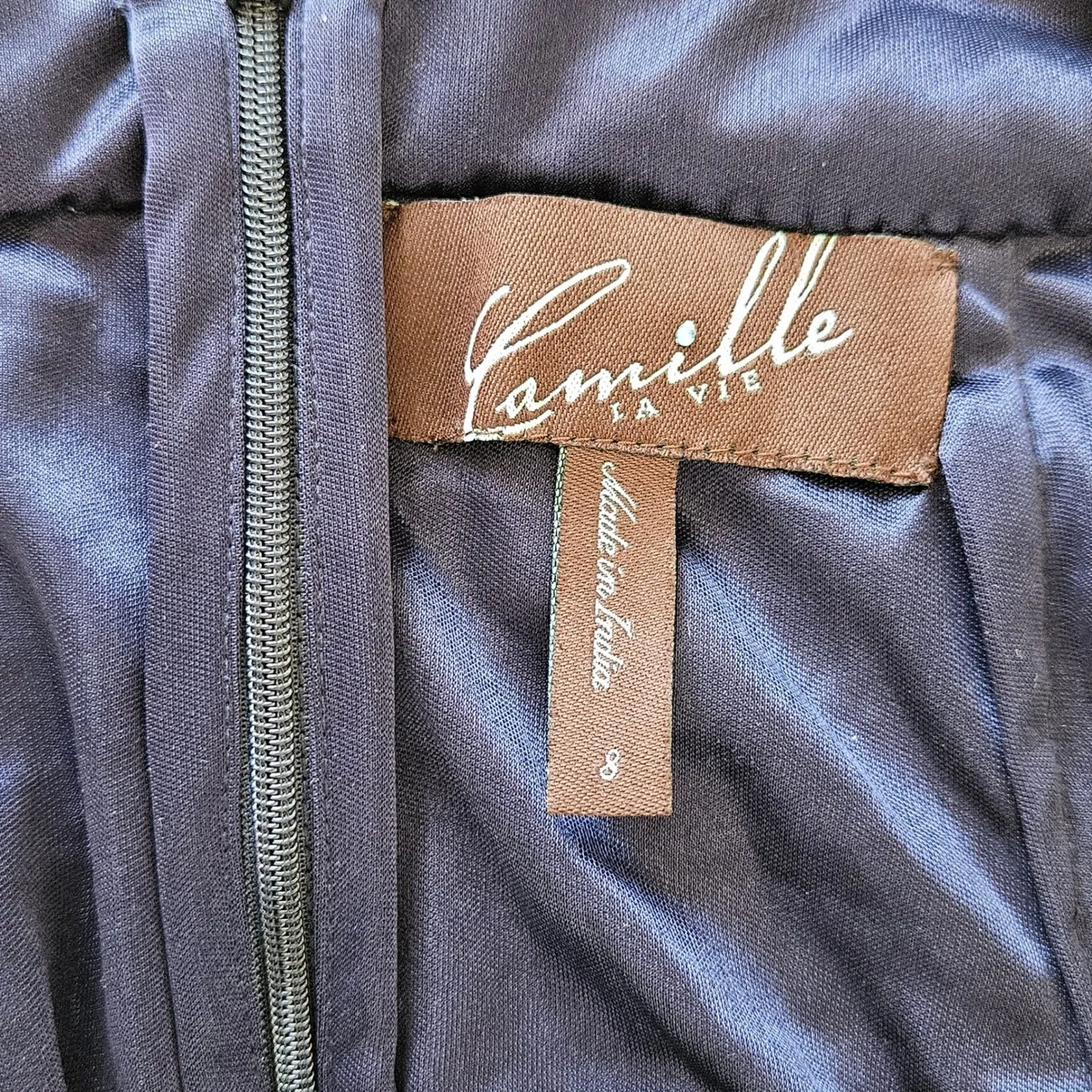 Camille La Vie Beaded Embellished Mini Skirt Sz 8 New Years Party Cocktail NEW - Image 5