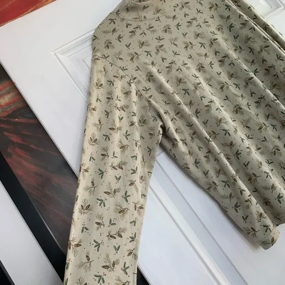 White Stag Women's Plus Size Long Sleeve Christmas ‎ Mistletoe Green 18w/20w - Image 3