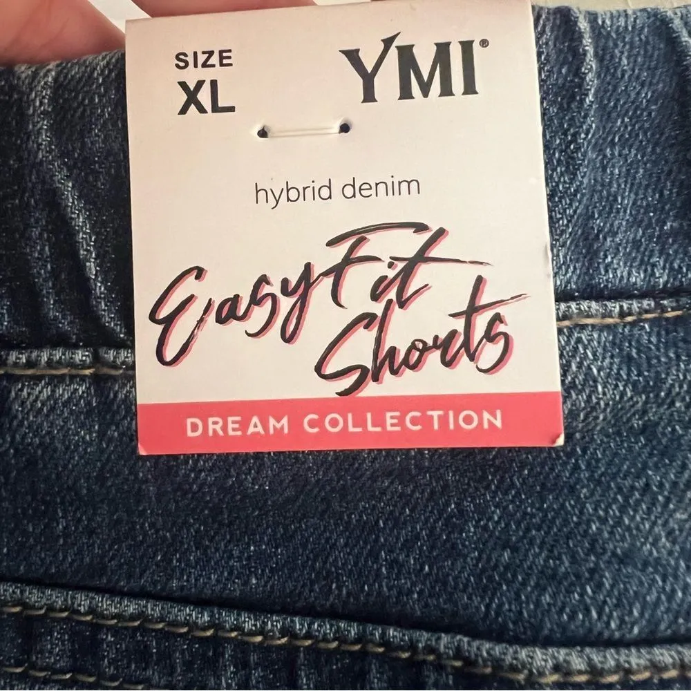 YMI EASY FIT DREAM COLLECTION PULL ON SHORTS STRETCH HYBRID SZ XL NEW - Image 8