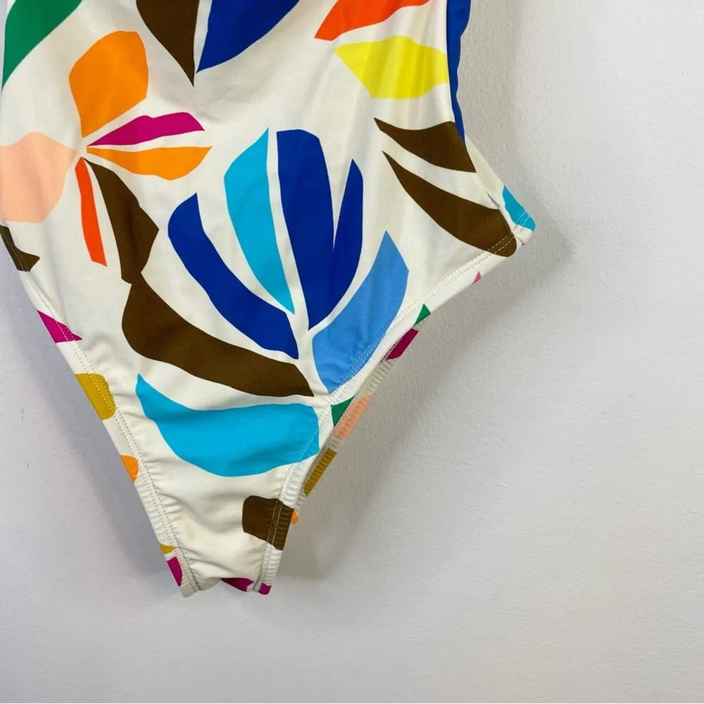 Tabitha Brown x Target Colorful Tropical One Piece Swimsuit Bathing suit XXS new - Image 5