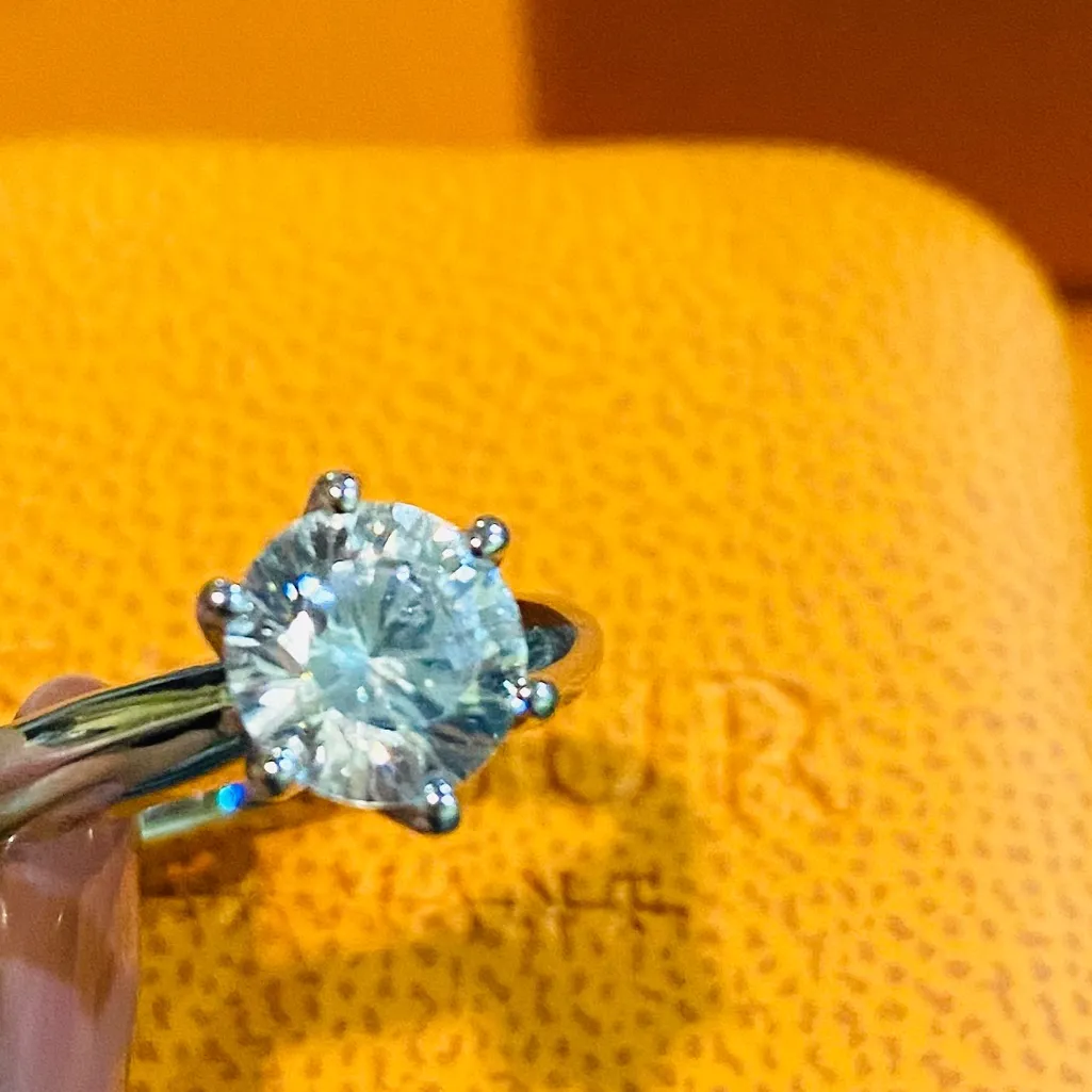 🆕 💍Satéur Pierre d’amour Ring Silver - Image 6