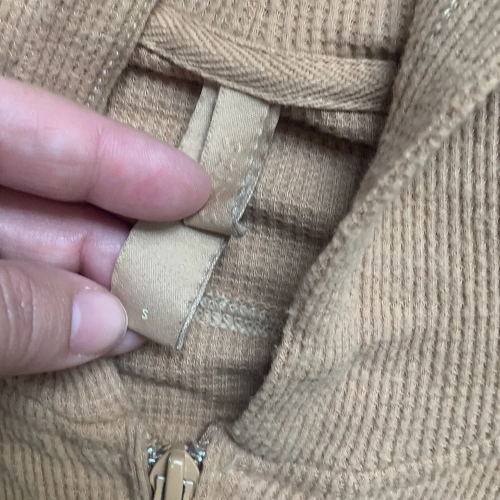 Skims waffle crop zip up jacket - Image 3