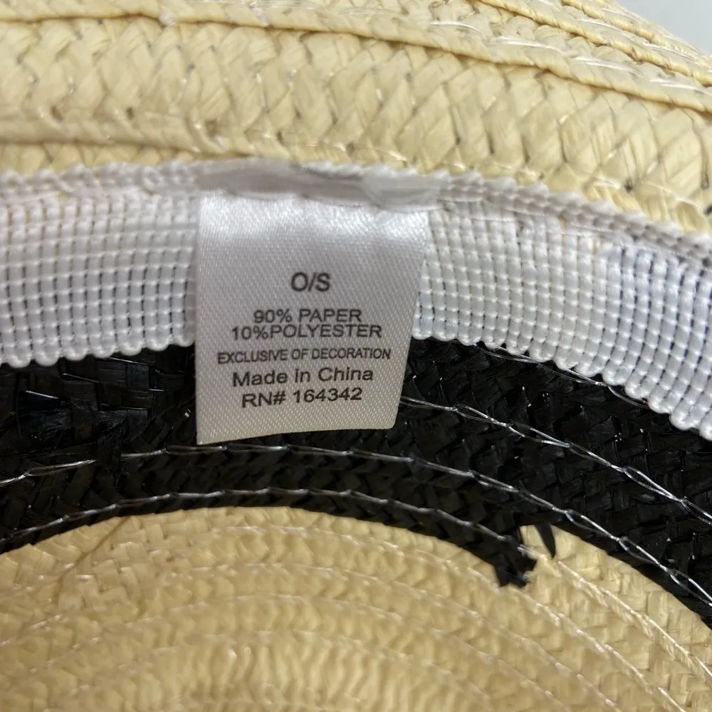 Alexis Bendel Women’s Straw Hat NWT Tan - Image 10