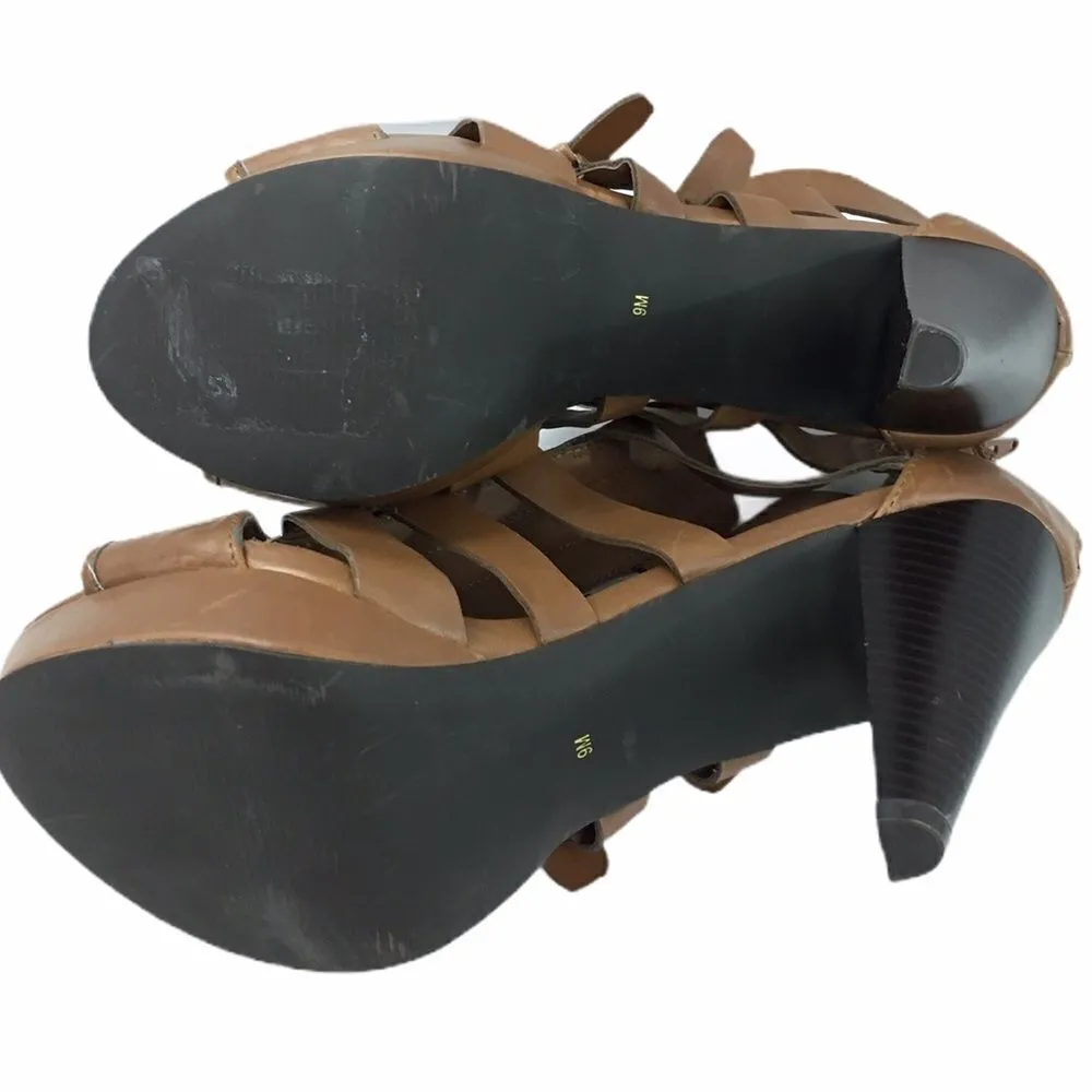 Guess Sexy Zip Up Strappy Heels 9 - Image 6