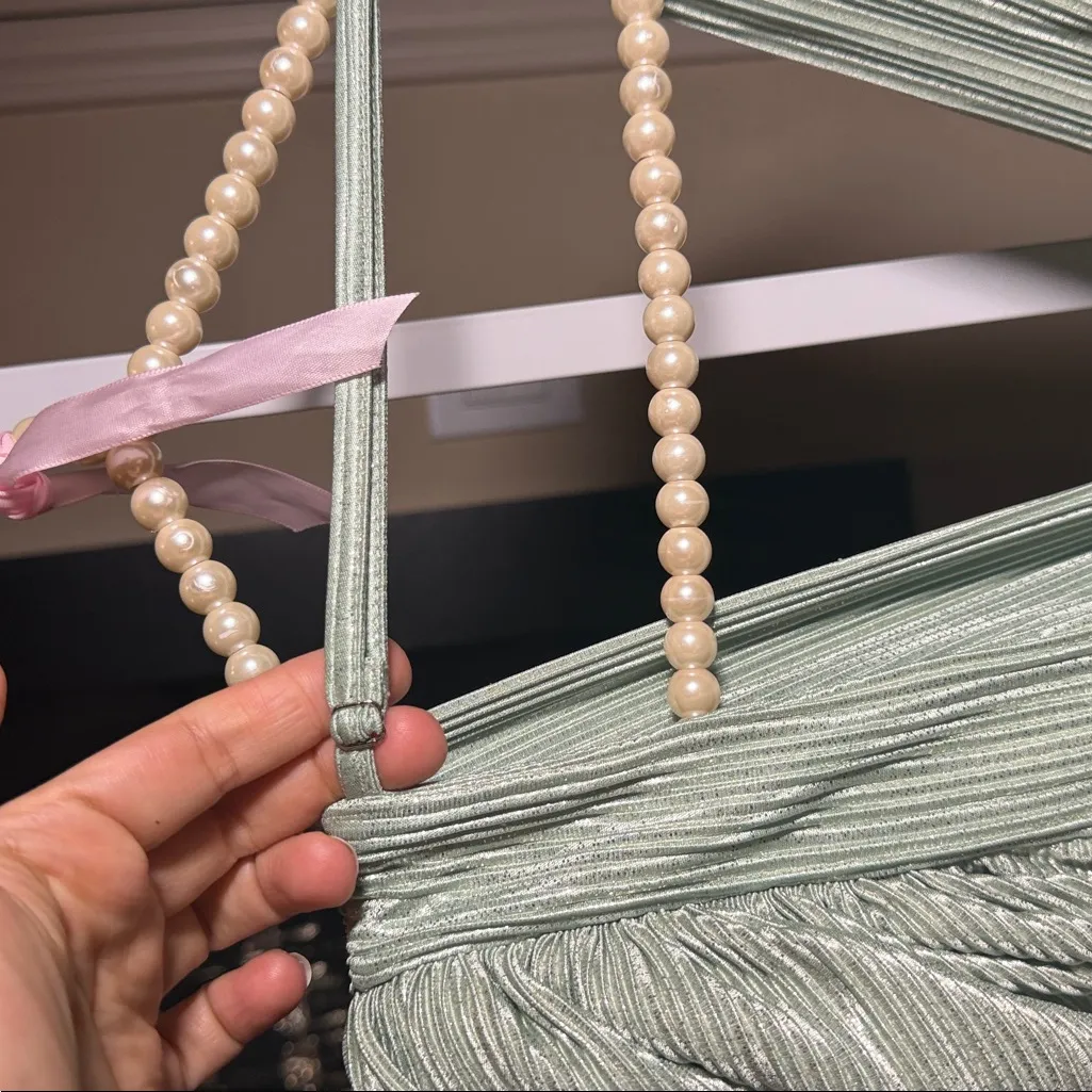 SABINA MUSAYEV MORGANA DRESS Green Size M - Image 11