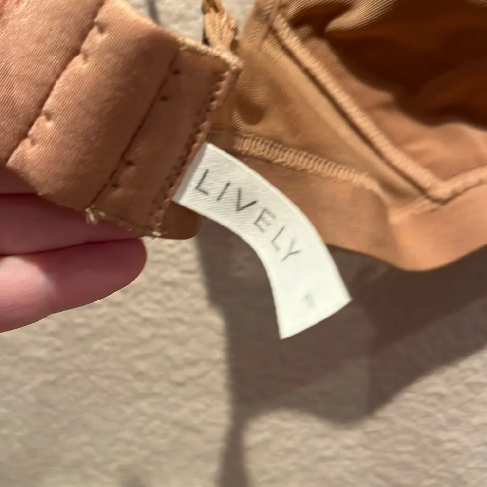 Lively Women’s Leopard Print Busty Bralette Size 1 or 32DD 32DDD 34D 34DD Tan - Image 10