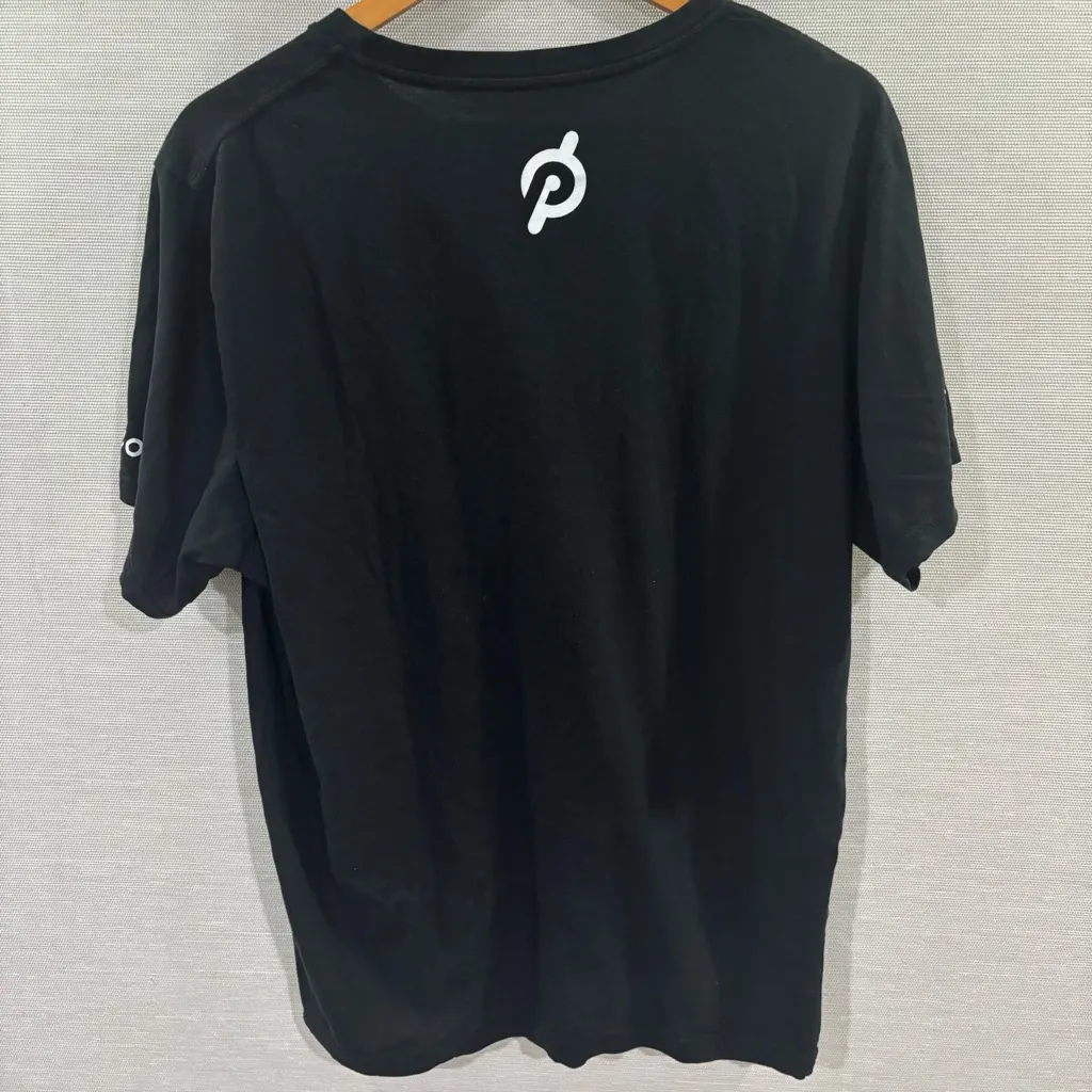 Peloton‎ Century 100 Black Cotton Unisex T Shirt Size XXL - Image 2
