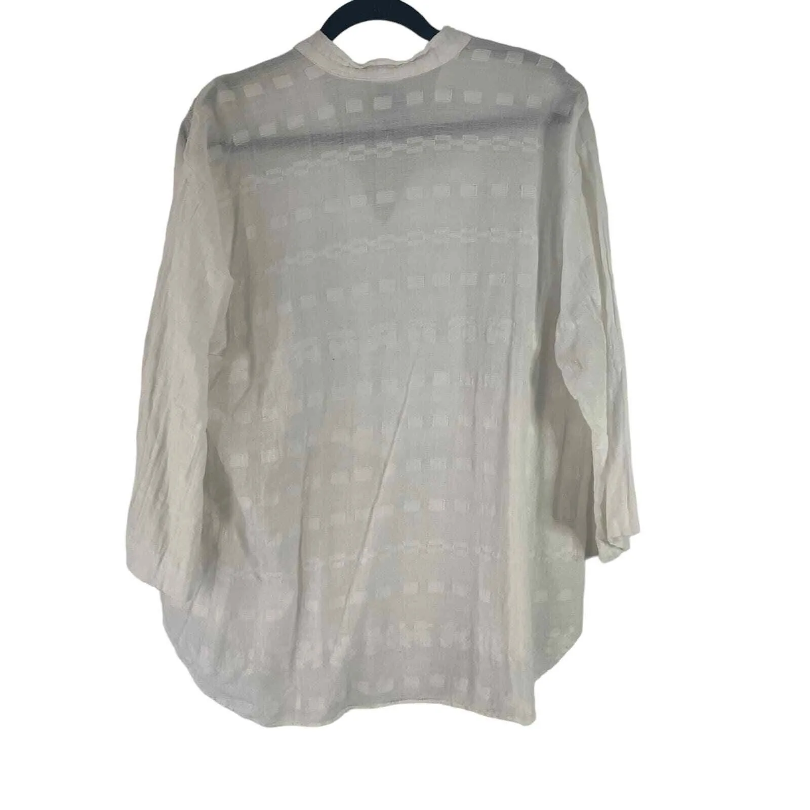 Utatlan Anfigua Women's Size XL White‎ Light Weight Cotton Coastal Top White - Image 9