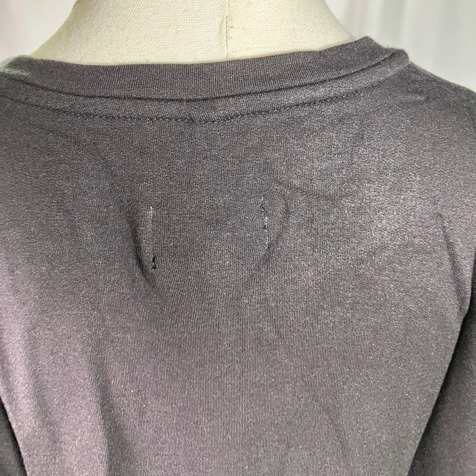 Lou & Grey‎ SignatureSoft Black Split Neck Tunic Top Size Small New Luxury - Image 11