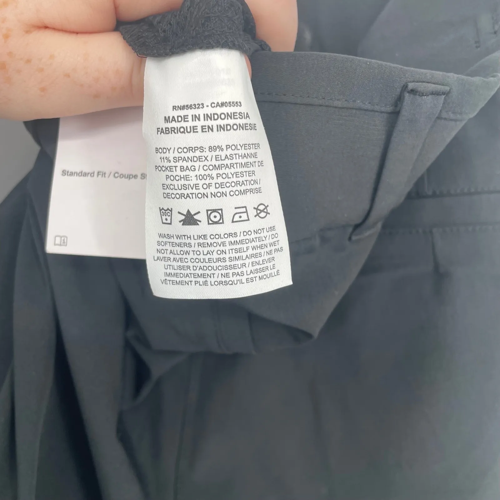 Nike Womens Golf Shorts XS Black Dri-FIT Standard Fit Athletic Activewear - Image 6