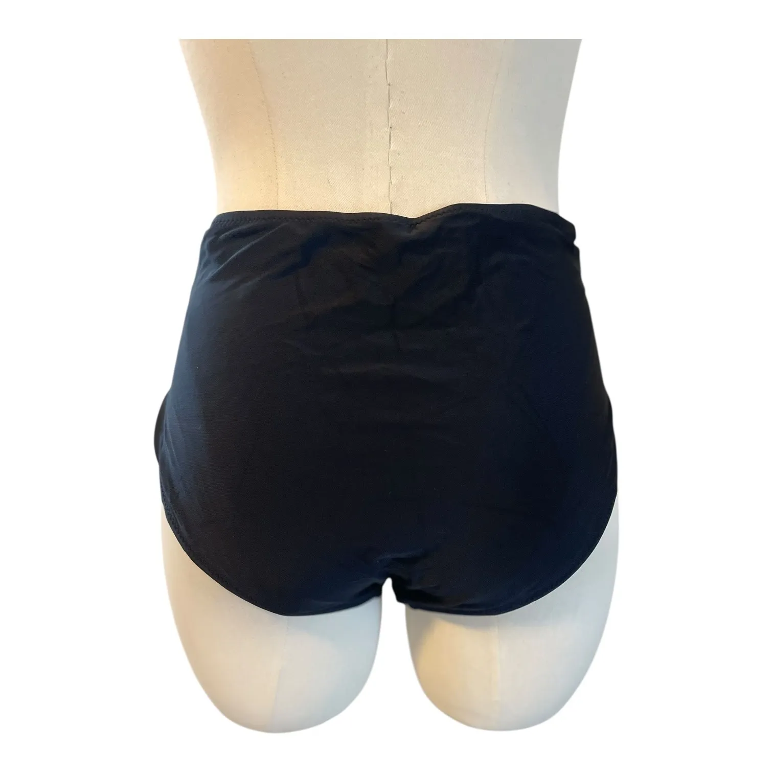 Tempt Me Black Halter Bikini Set | High-Waisted Tummy Control | Size Large | NWT - Image 7