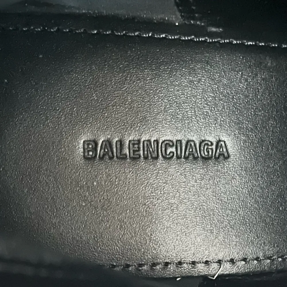 NEW Balenciaga Moon 60mm Square-Toe Ankle Booties size 37 Black - Image 11