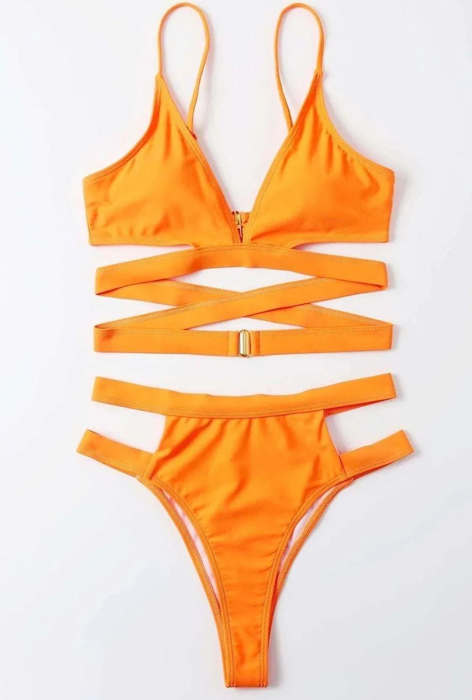Orange Bikini Set - Image 3