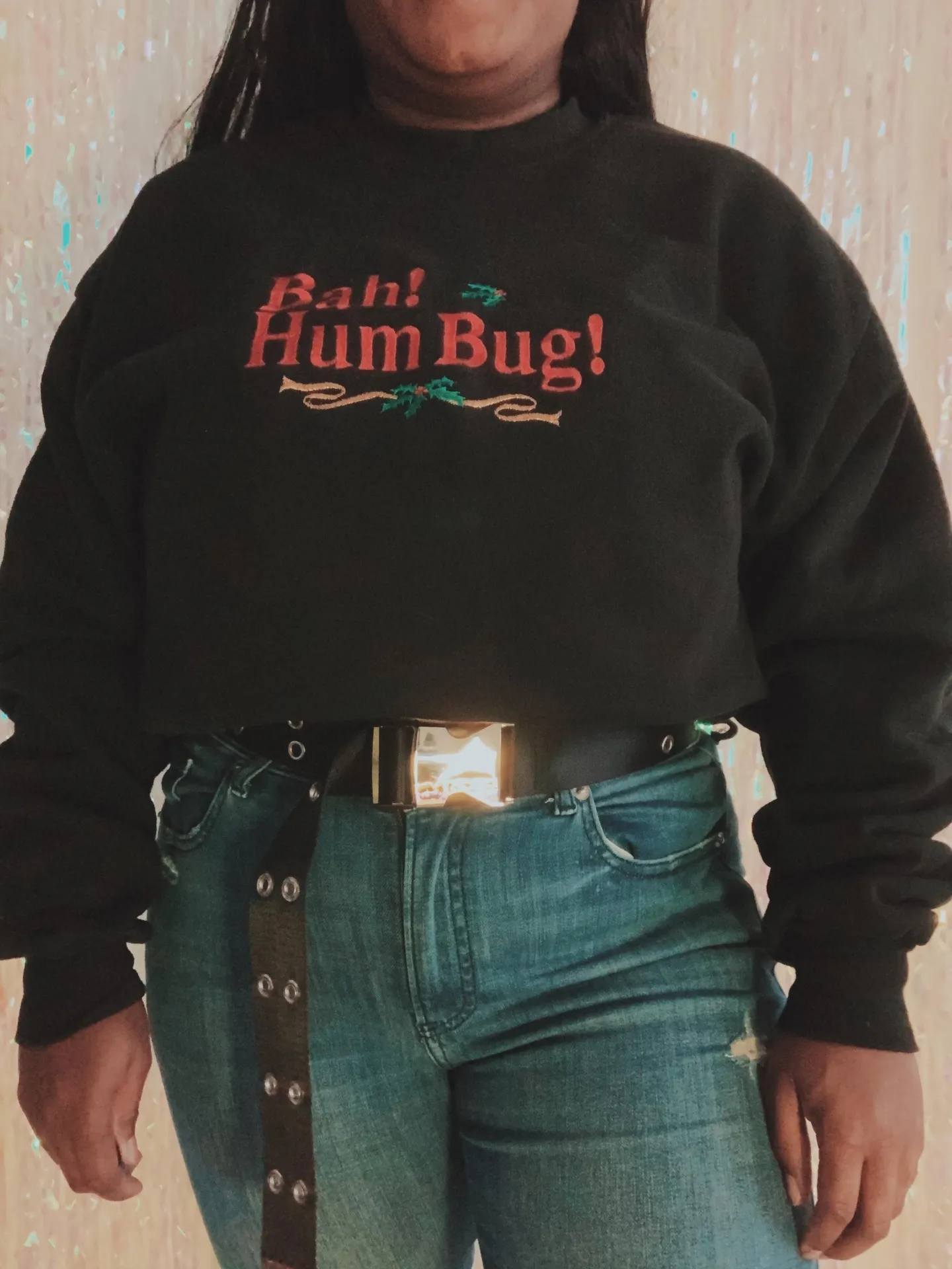 Vintage Bah Hum Bug Sweatshirt Size XL - Image 5