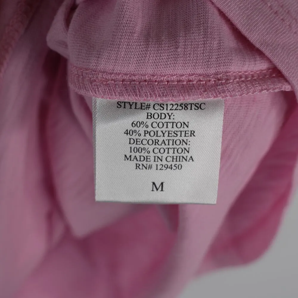 Como Vintage Sleeveless Tank Top V Neck Shirt Womens M Pink New Tractor Supply - Image 7