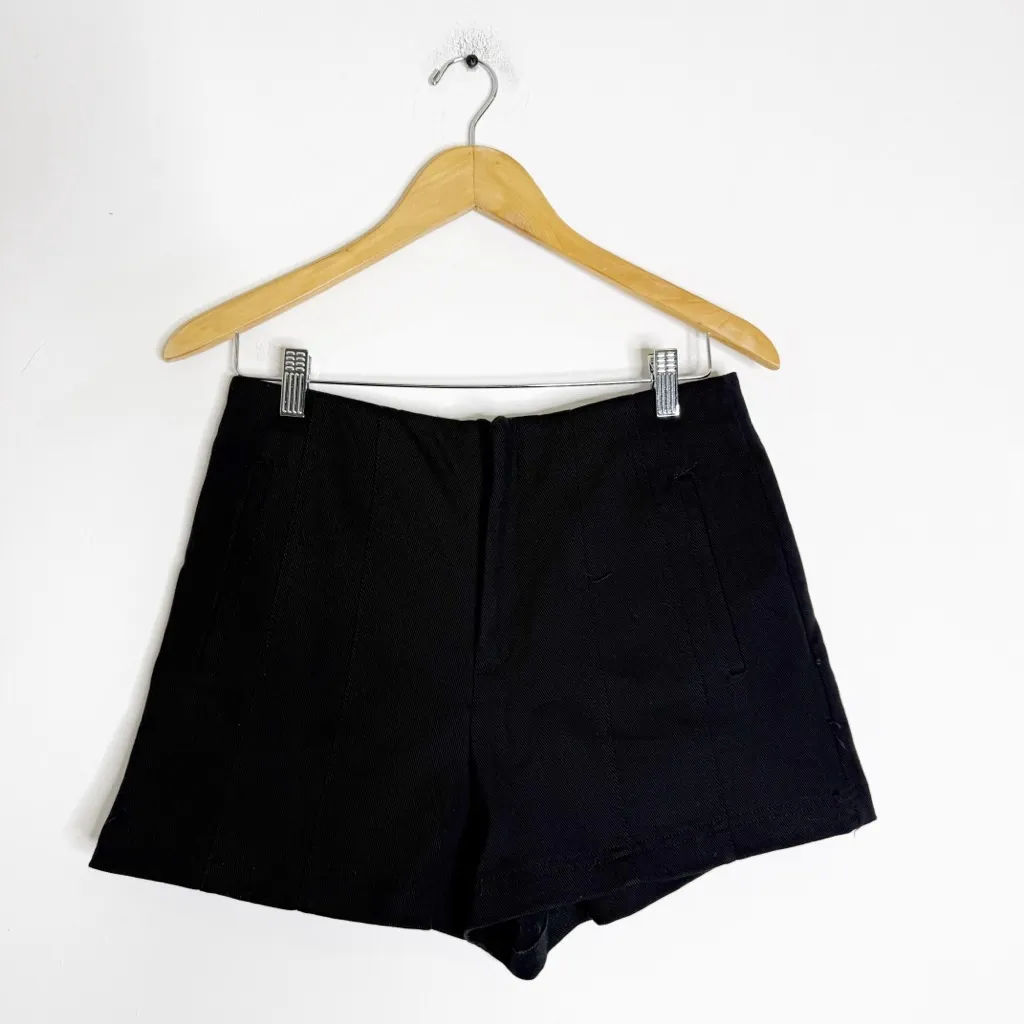 ZARA Black High-Rise Shorts – Size Medium NWOT - Image 3