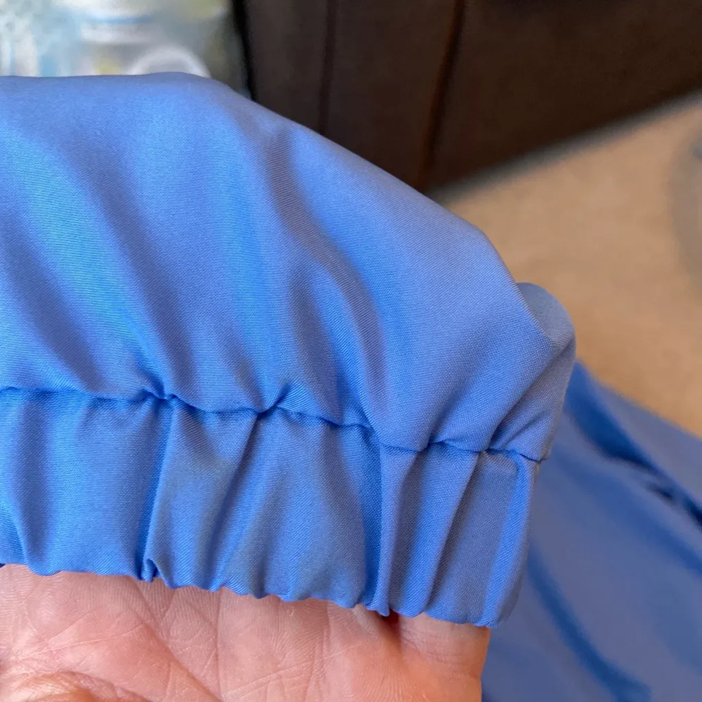 Vans Blue Windbreaker Jacket Size Large - Image 5