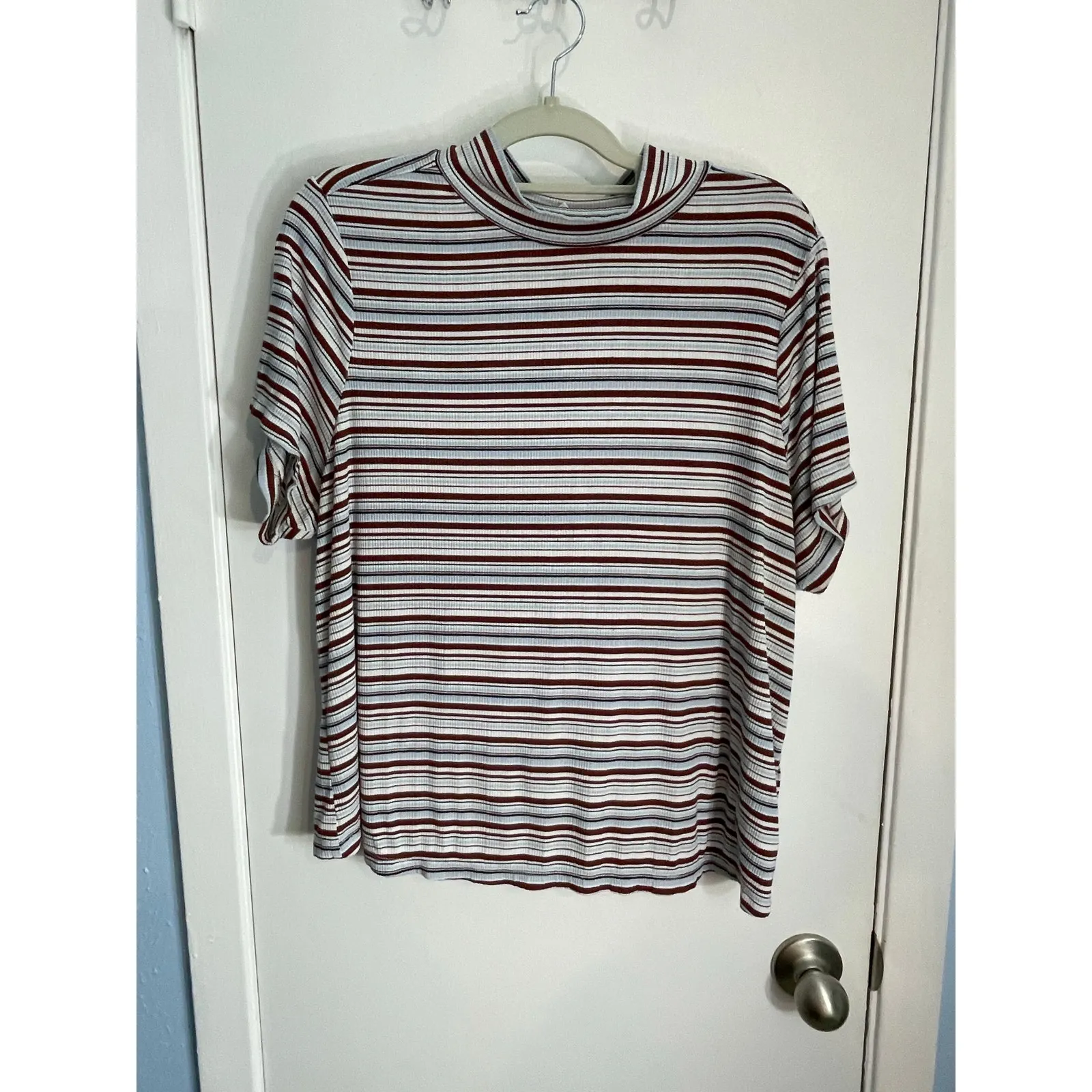 Maeve Mock Neck T - Image 2