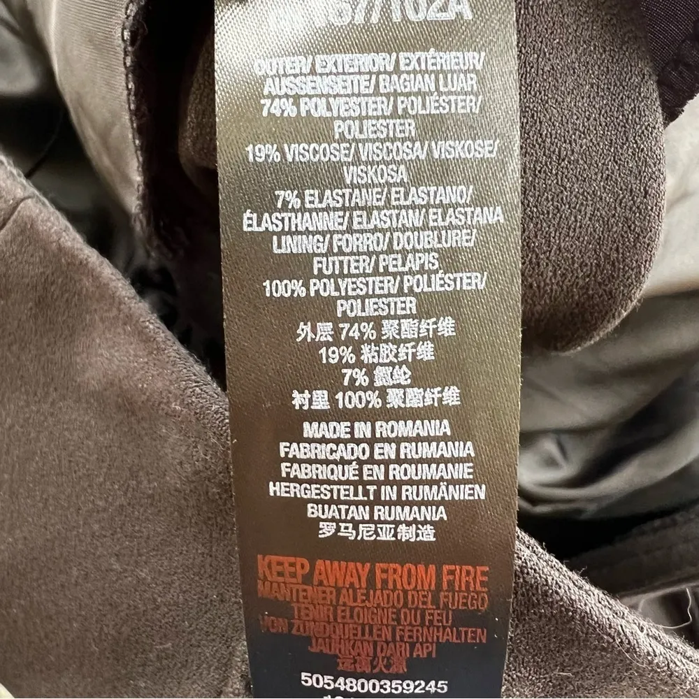 Miss Selfridge Jumpsuit Strapless Black Embroidered Cropped NWOT 12 Cocktail - Image 15