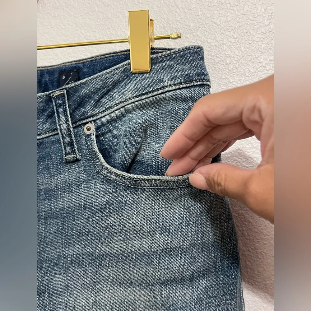 Lucky Brand Low Rise Crop Lolita Denim Jeans Size 8/29 - Image 4