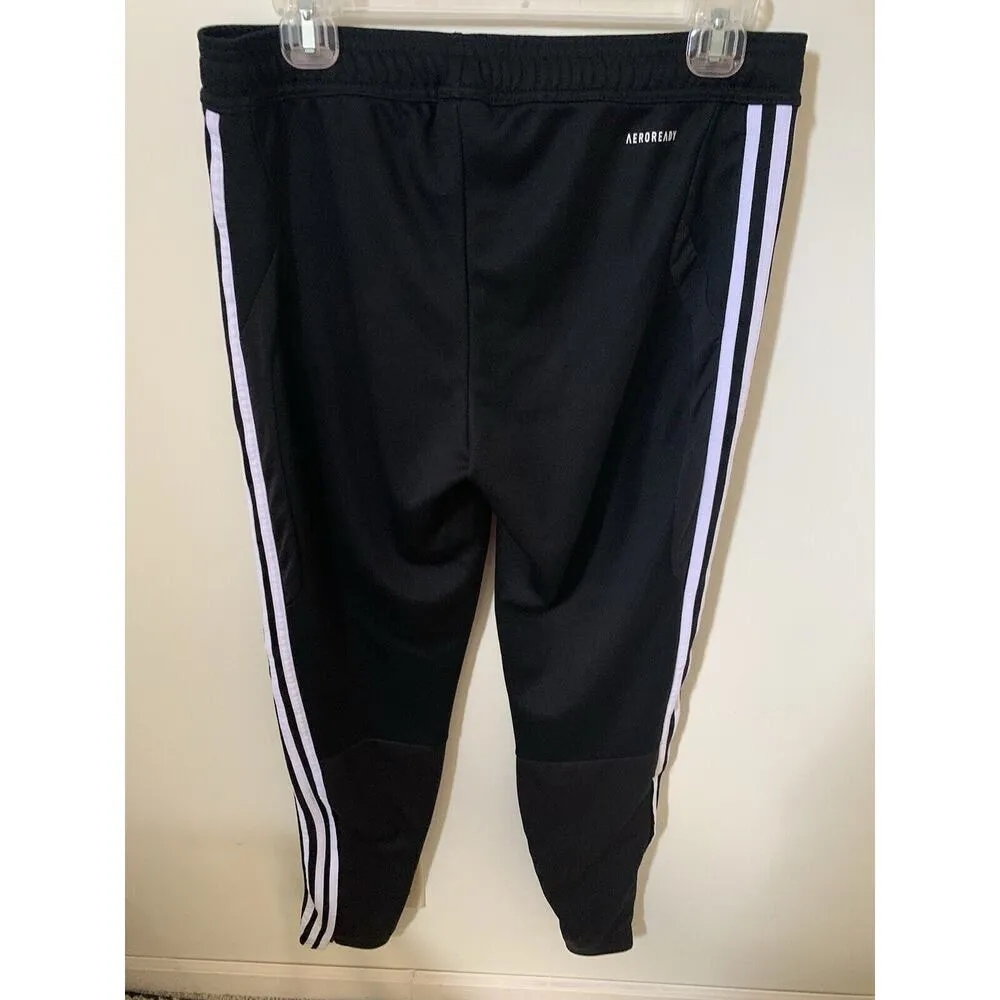 Adidas Aeroready Womens Size M Sweatpants Jogger Basketball Running Black - Image 4