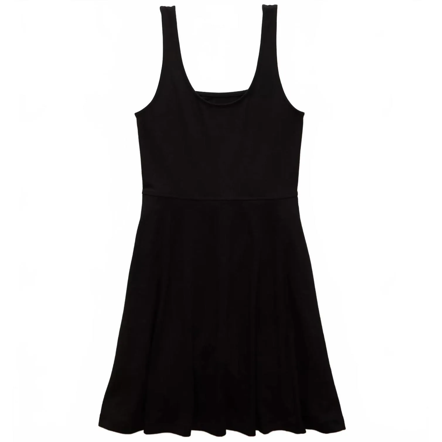 AE Knit Fit & Flare Mini Skort Dress American Eagle Black NWT Small - Image 4