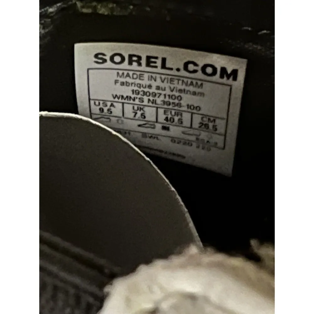 Sorel Chelsea Lennox Lug Sole Ankle Boots White Leather Women’s Size 9.5 - Image 9