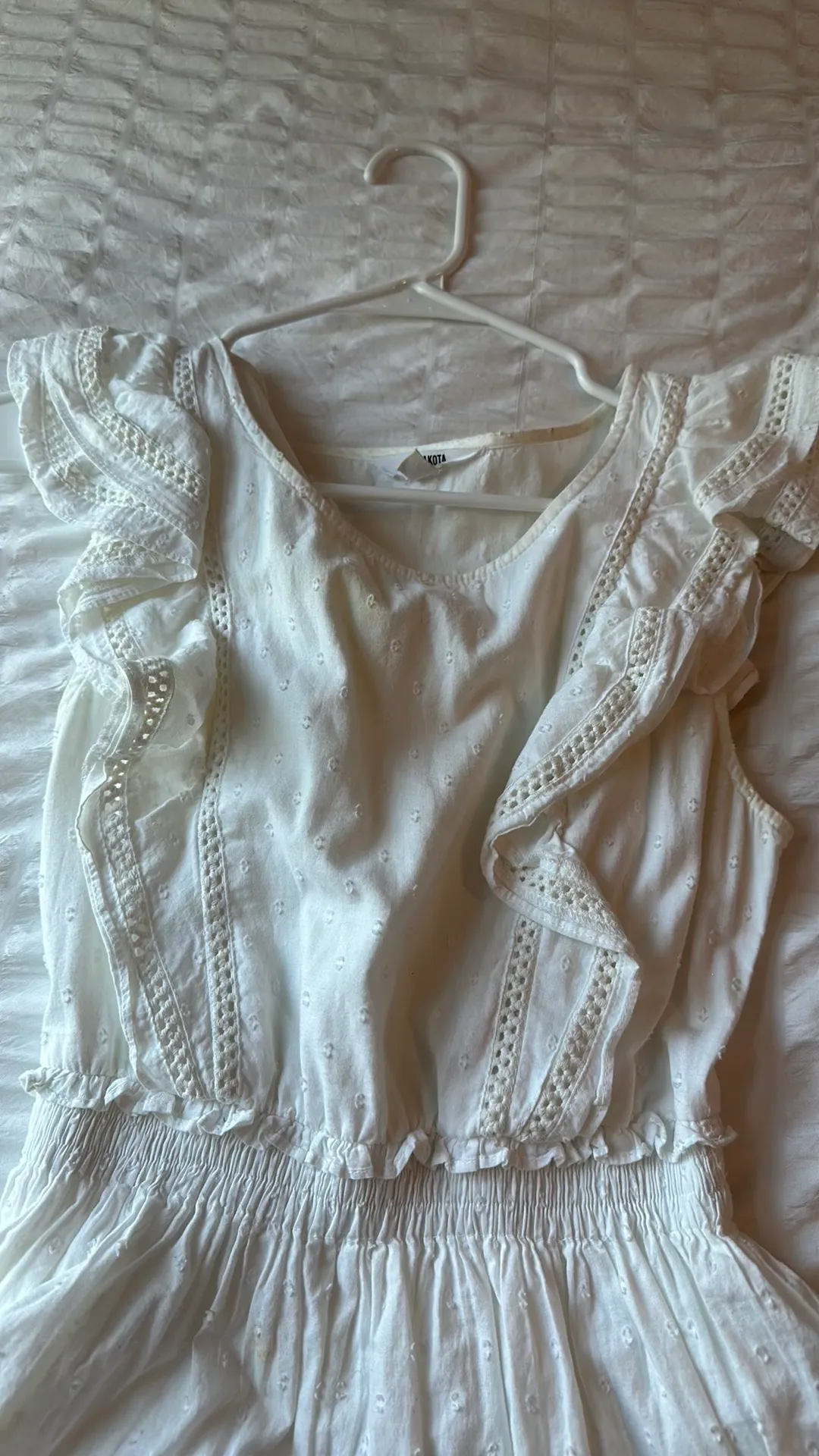 White summer dress - Image 3