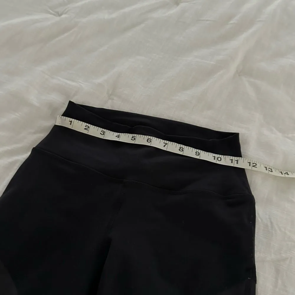 Alo Yoga Black Mesh Panel High Waisted Leggings - Image 8