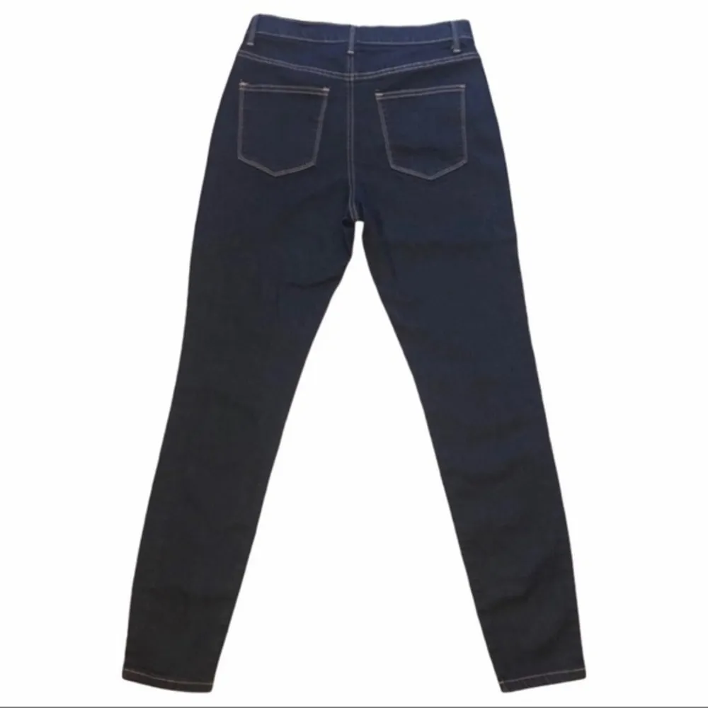 Forever 21 Skinny Blue Denim Jeans Women’s Size 27 Mid Rise Stretch Classic Fit - Image 3