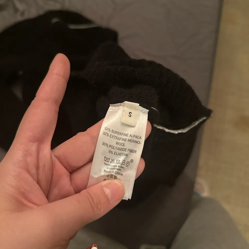 COS Black Wool blended Jumper Pullover - Image 6